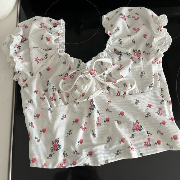 Floral crop top - Picture 1 of 1